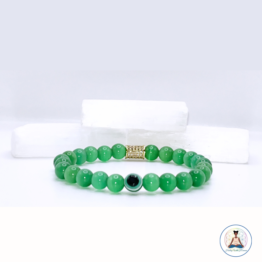 Evil Eye Beaded Bracelet