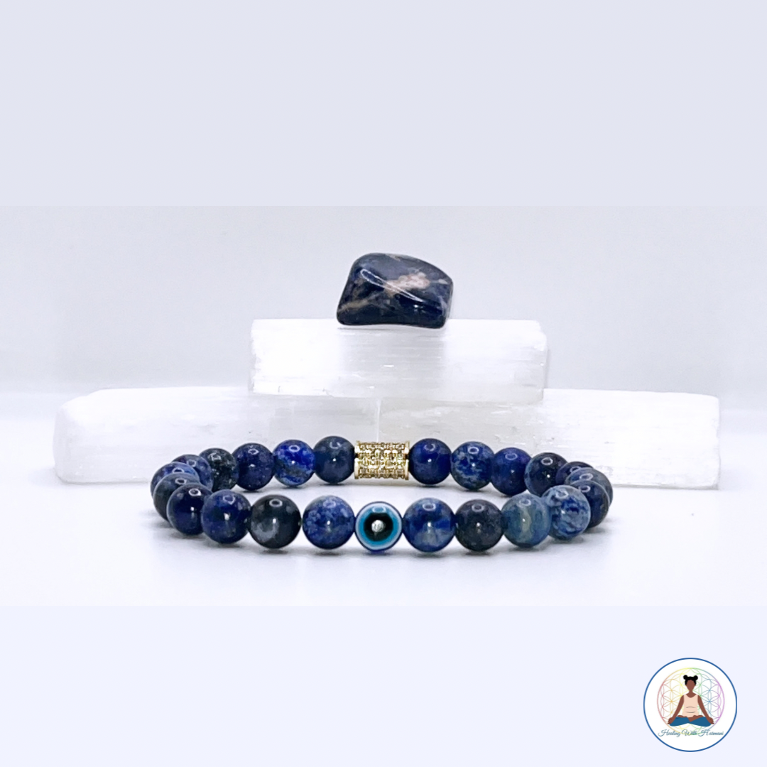 Evil Eye Beaded Bracelet