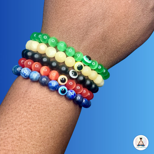 Evil Eye Beaded Bracelet