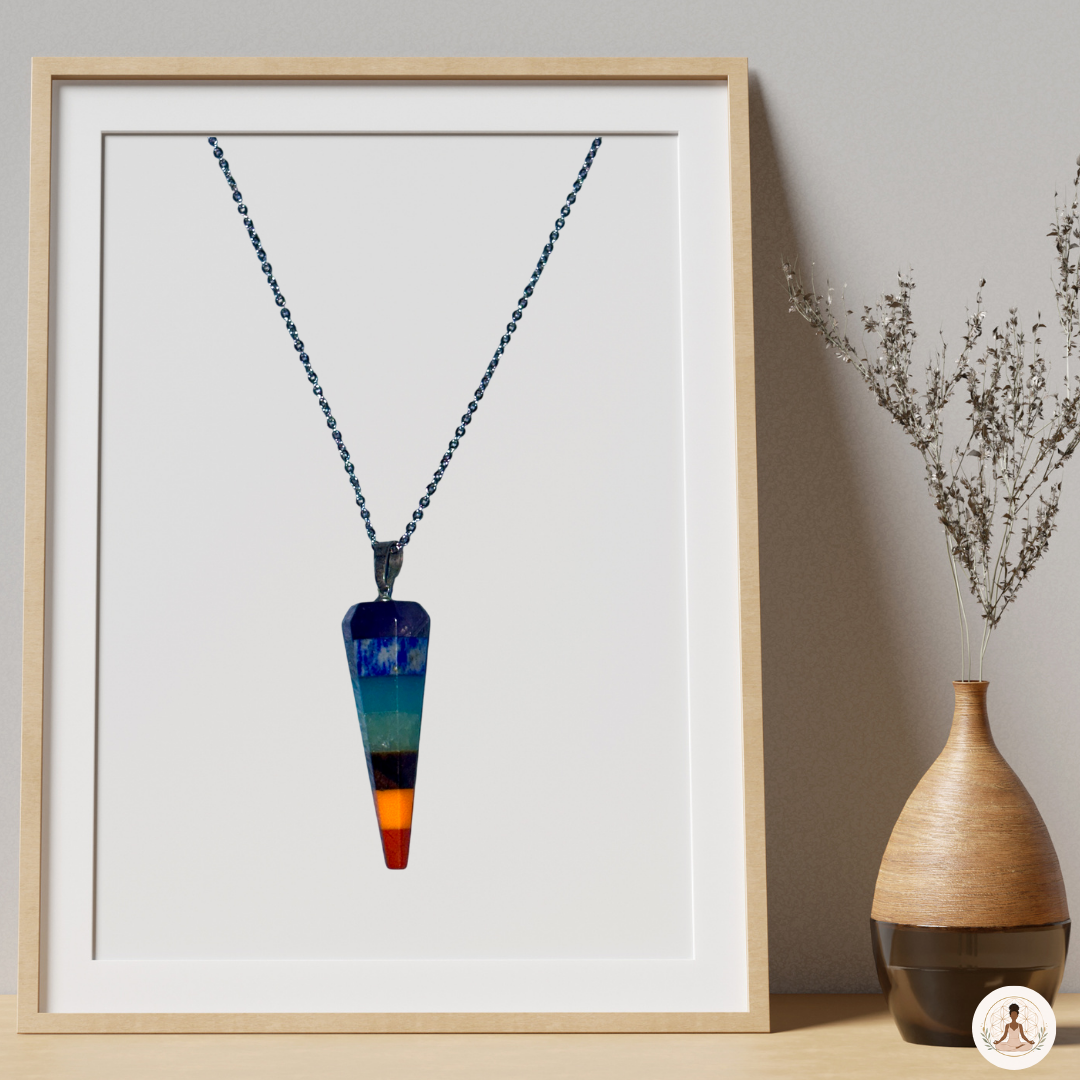 7 Chakra Pendant Necklace | Healing with H'armani