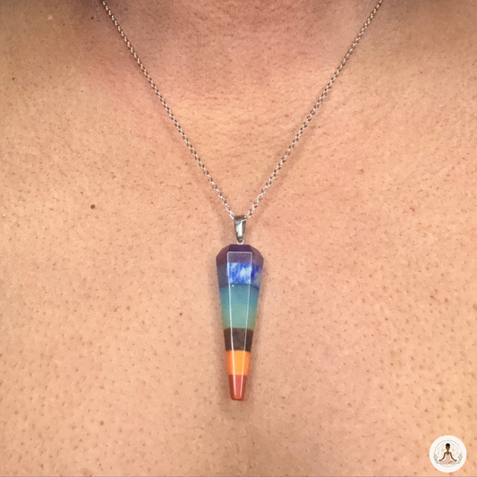 7 Chakra Pendant Necklace | Healing with H'armani