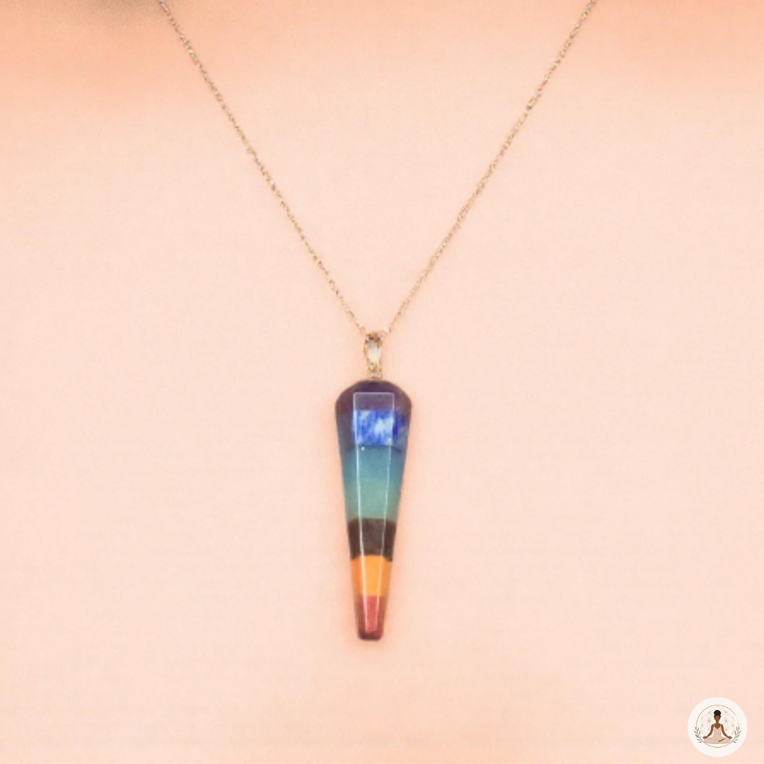 7 Chakra Pendant Necklace | Healing with H'armani