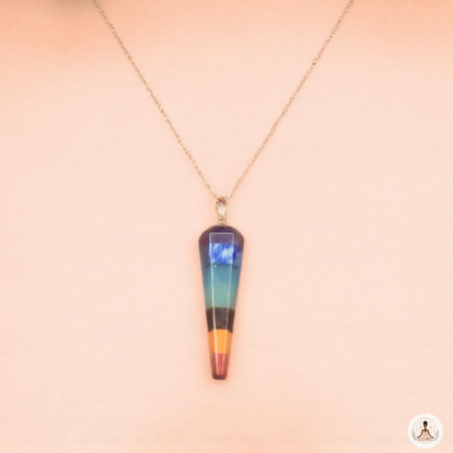 7 Chakra Pendant Necklace | Healing with H'armani
