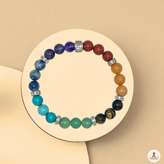 7 Chakra Beaded Bracelet | Healing with H'armani