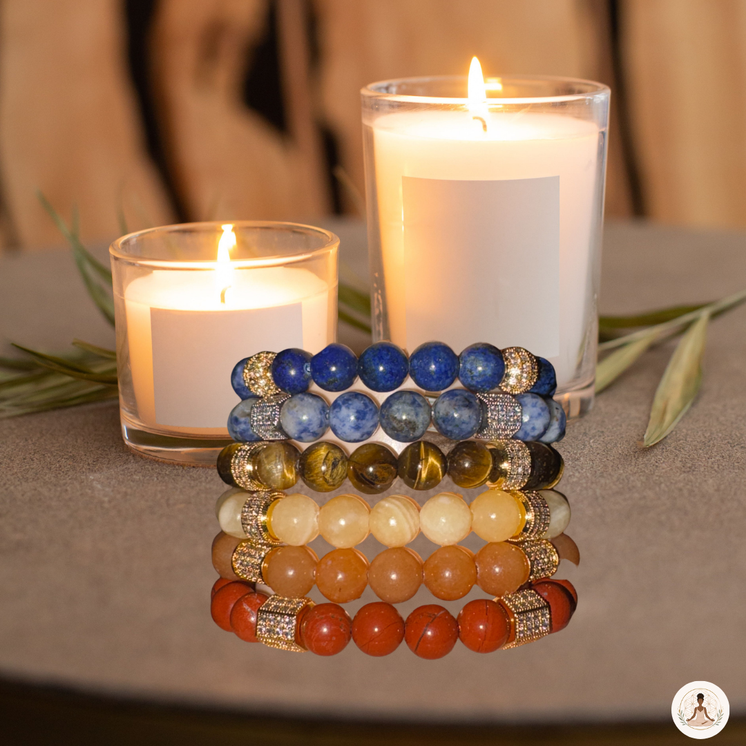 Individual Chakra Beaded Bracelet | Healing with H'armani
