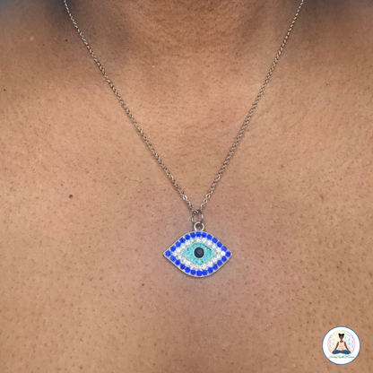 Evil Eye Pendant Necklace | Healing with H'armani