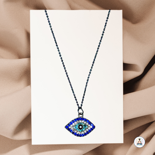 Evil Eye Pendant Necklace | Healing with H'armani